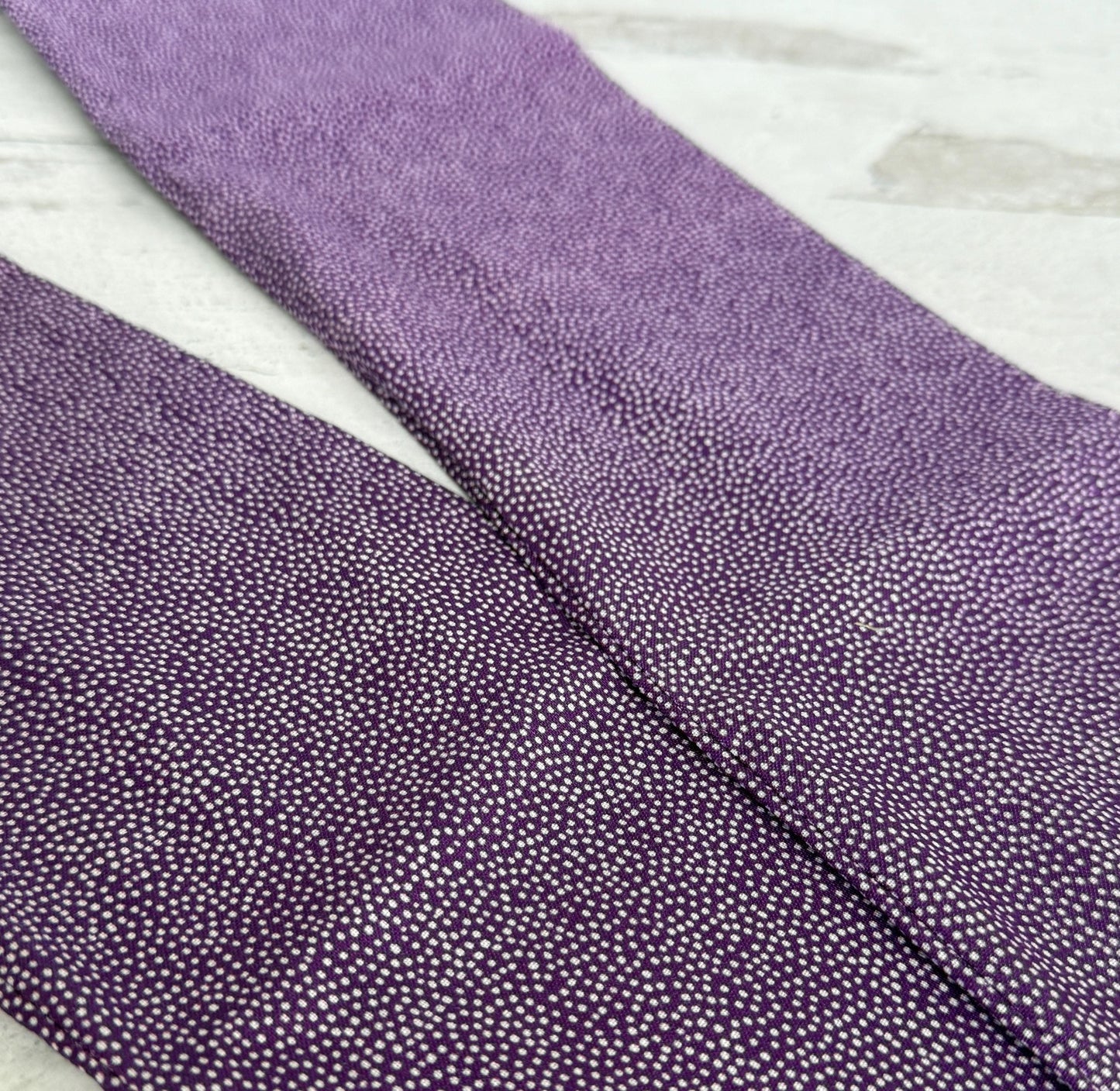 Extra Long & Wide ADJUSTABLE WIRE head Wrap, Purple Polka Dots Print Wired Head Band, Turban, Headband for Women, Boho Hair Wrap