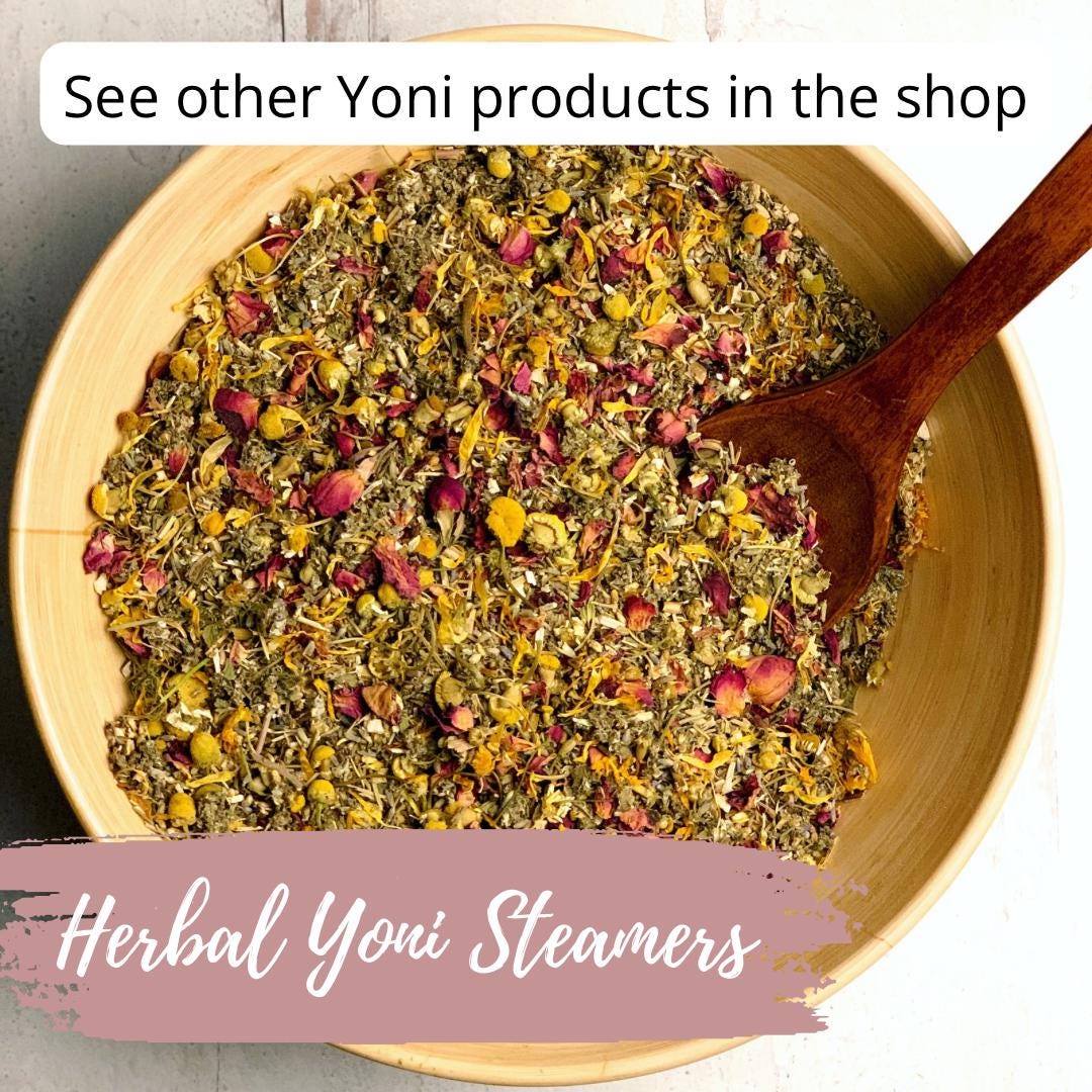 Organic Herbal Yoni Soap, Feminie Hygiene Wash, All Natural Skin Care, Bath & Body for Women