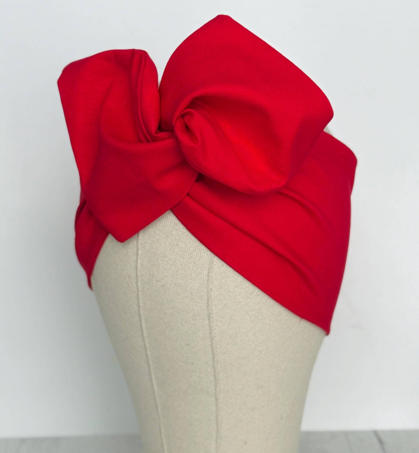 Extra Wide Adjustable Wire Headband, Black White Navy Red Grey Wired Head Wrap, Turban, Fashion Hair Accessories for Women