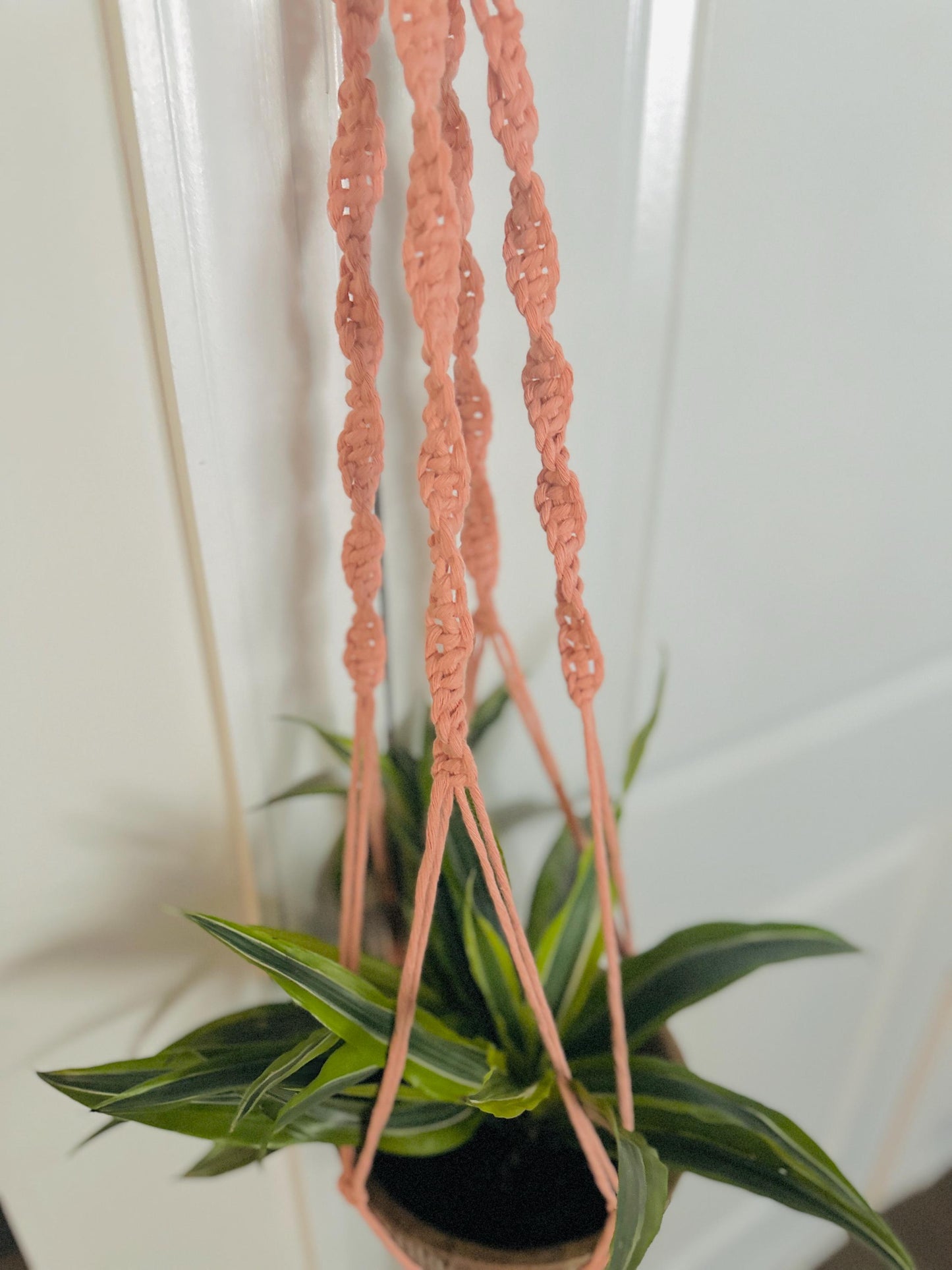 Macrame Plant Hanger, Indoor Planter, Hanging Plant Pot