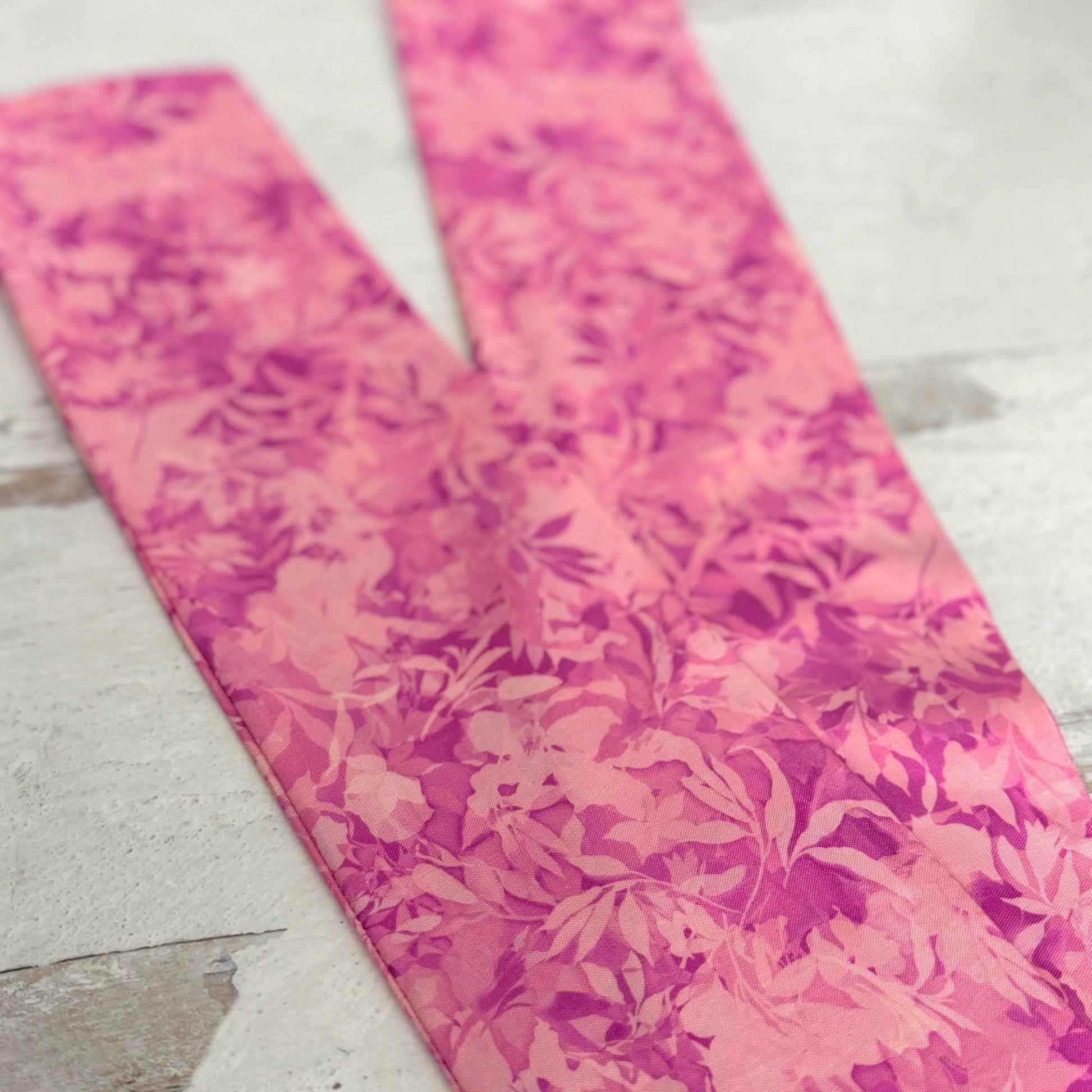 Extra Wide Adjustable Wire Headband, Print Tropical Floral Print, Boho Wired Headband, Fabric Head Wrap, BendableTurban, Gift for Her