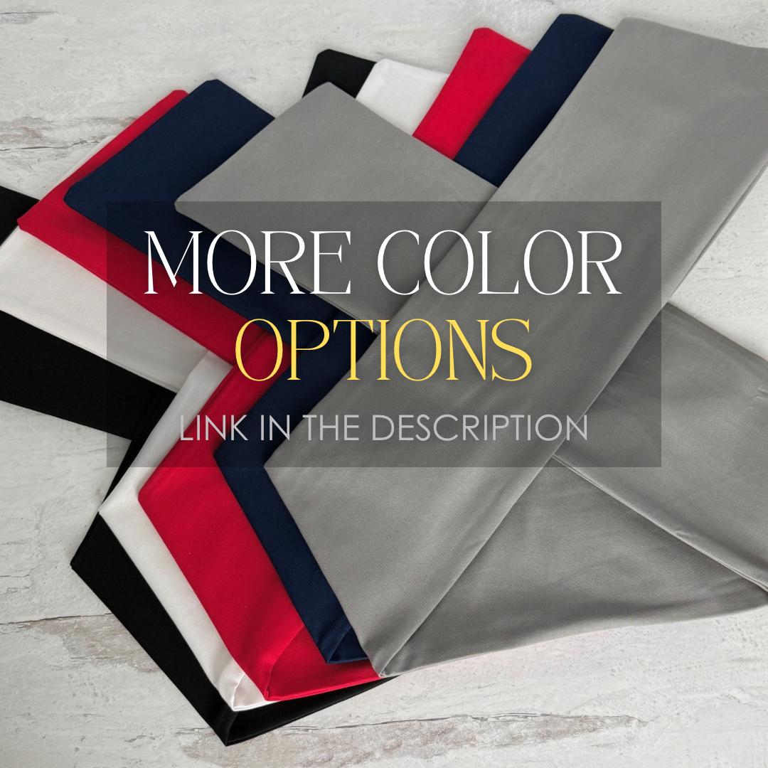 Extra Wide Adjustable Wire Headband, Dark Smoke Gray Solid Print Wired Head Wrap, Turban, Fall Fashion Hair Accessories for Women