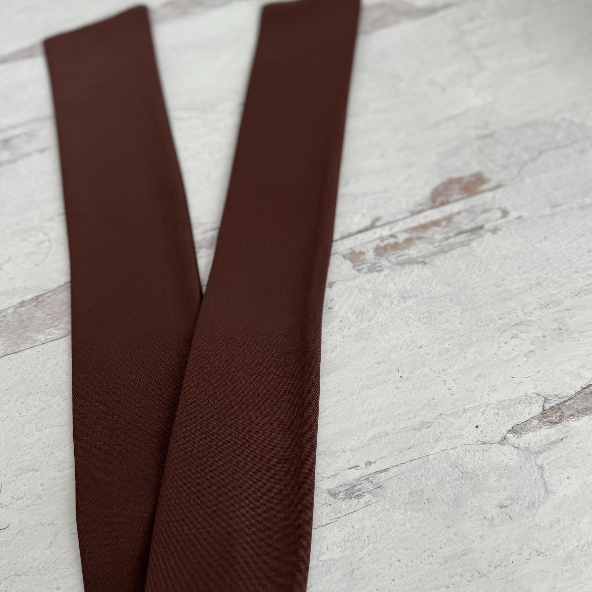 Mini Adjustable Wire Head Wrap, Brown Wired Headband, Bendable Fabric Head Wrap, Women Head Scarf, Gift Ideas Mom Wife Friend