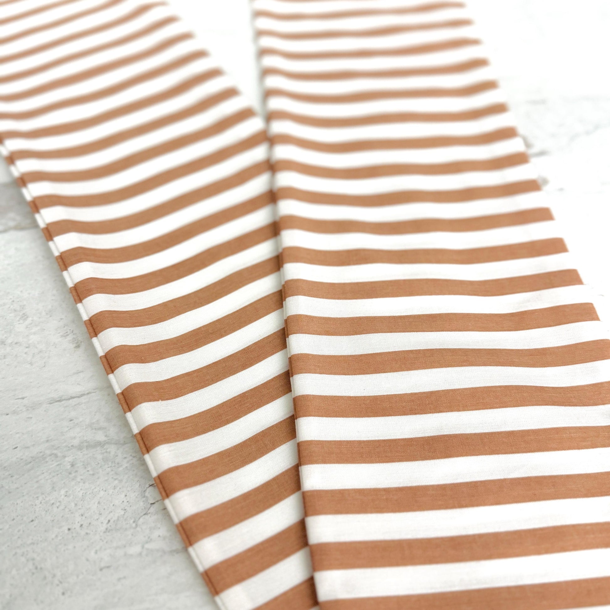 Extra Wide Adjustable Wire Headband, White Beige Striped Print, Boho Wired Headband, Fabric Head Wrap, BendableTurban, Gift for Her