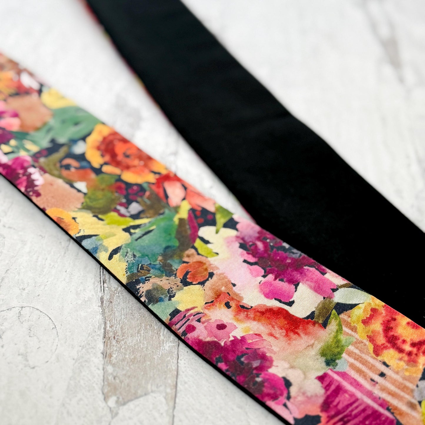 Mini Adjustable Reversible Floral Print Wire Head Wrap, Pink Purple Green Fabric Wired Headband, Women Head Scarf, Hair Accessories